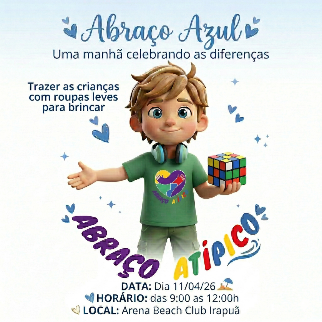 “Abraço Azul” Uma manhã celebrando as diferenças